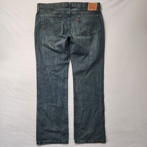 Levis 559 Loose Straight Mens 42x34 Blue  Fade Skater Grunge Workwear